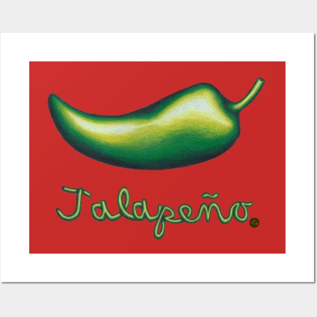 Jalapeno Wall Art by P8_Design